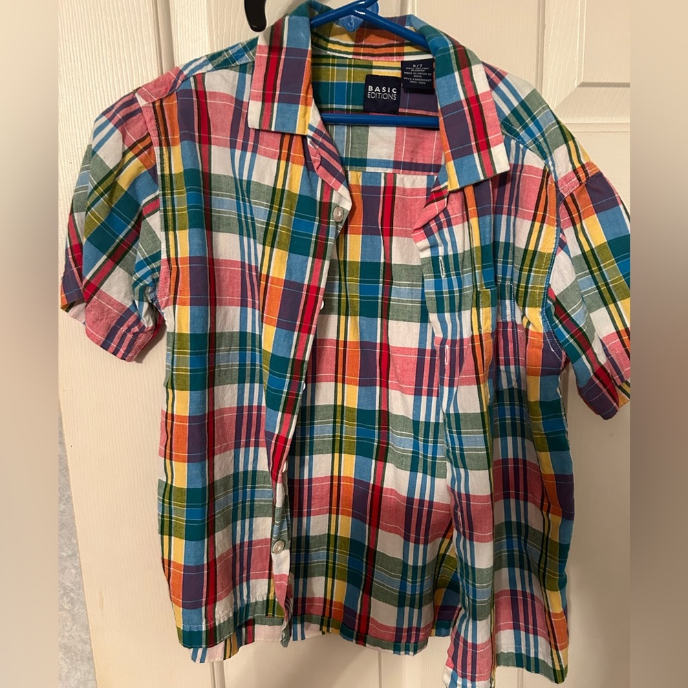 𝅺BASIC Edition Boys Button up 6/7